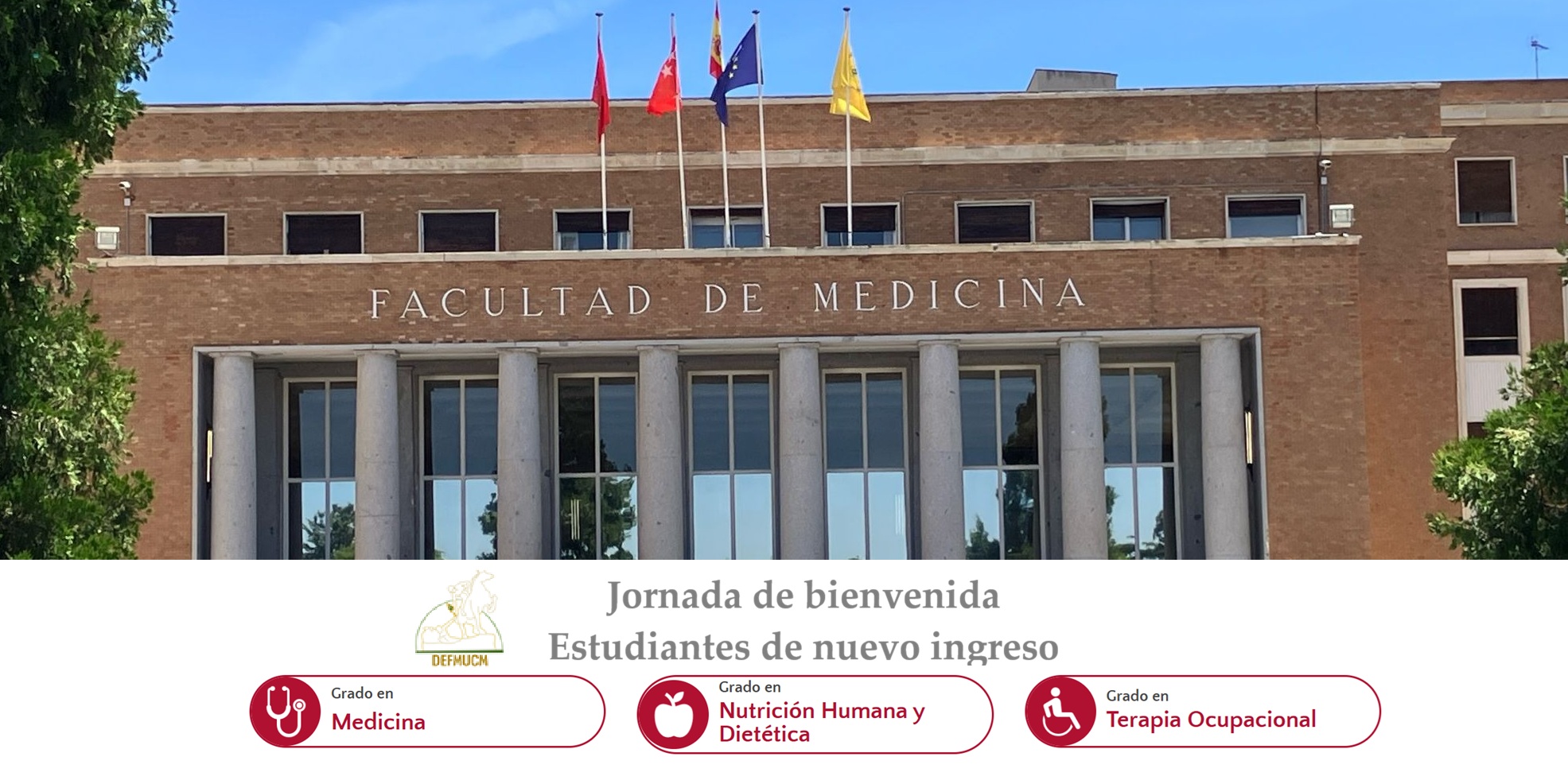  2 de septiembre a las 10:00 horas en el anfiteatro Ramón y Cajal de la Facultad de Medicina.